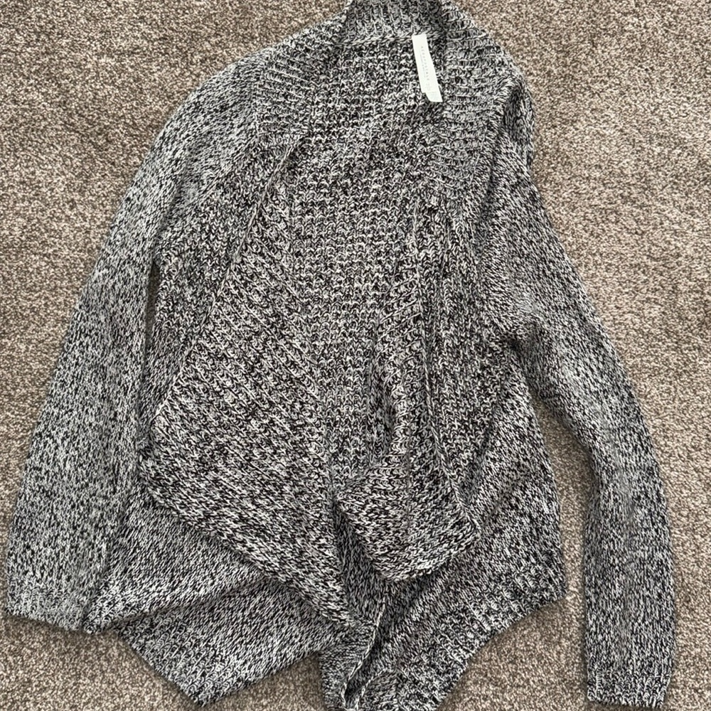 Charcoal cardigan